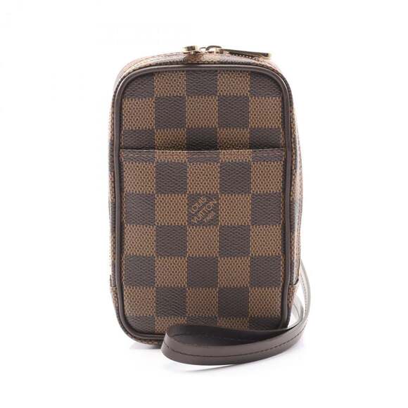 Louis Vuitton Handbags - LOUIS VUITTON Authentic Brown Damier Leather Pouch